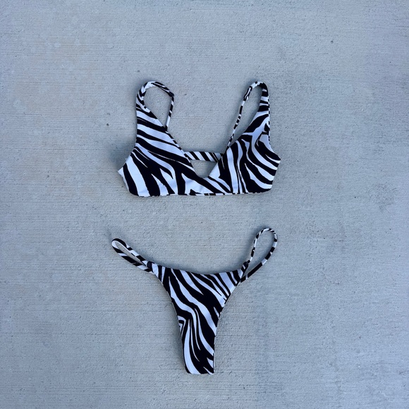 Ark Swimwear Other - ARK SWIMWEAR Zebra Stripe Bikini Bottom